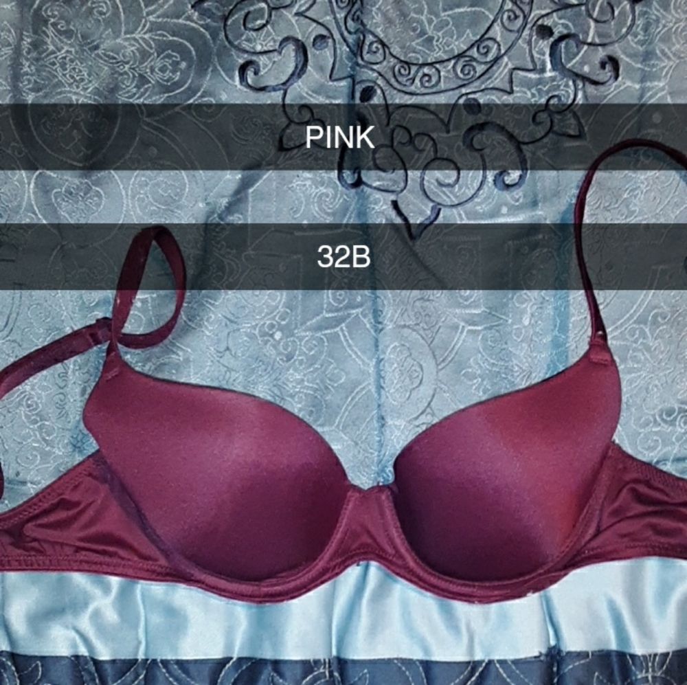 PINK push up bra